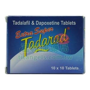 超級犀利士 Super Tadarad 120mg 雙效合一：重振男性自信 10錠